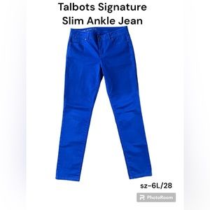TALBOTS Signature Slim Ankle Jeans